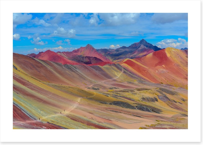 Rainbow Mountain, Peru