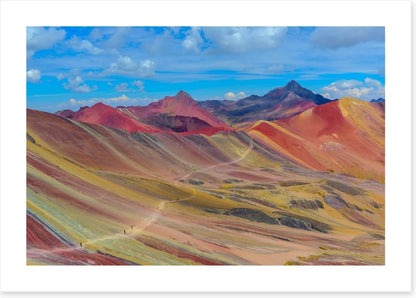 Rainbow Mountain, Peru