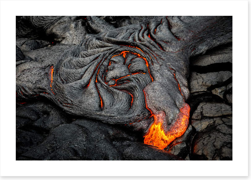 Basalt lava