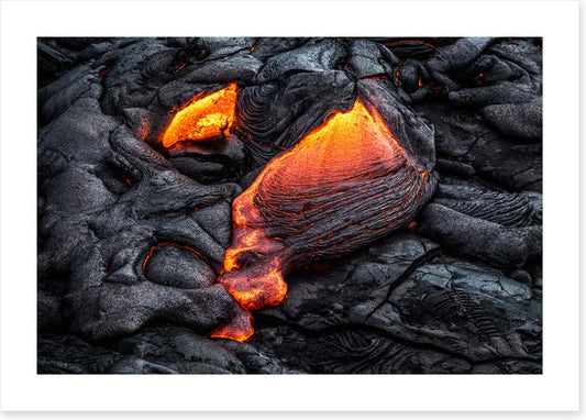 Searing lava