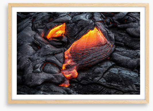 Searing lava