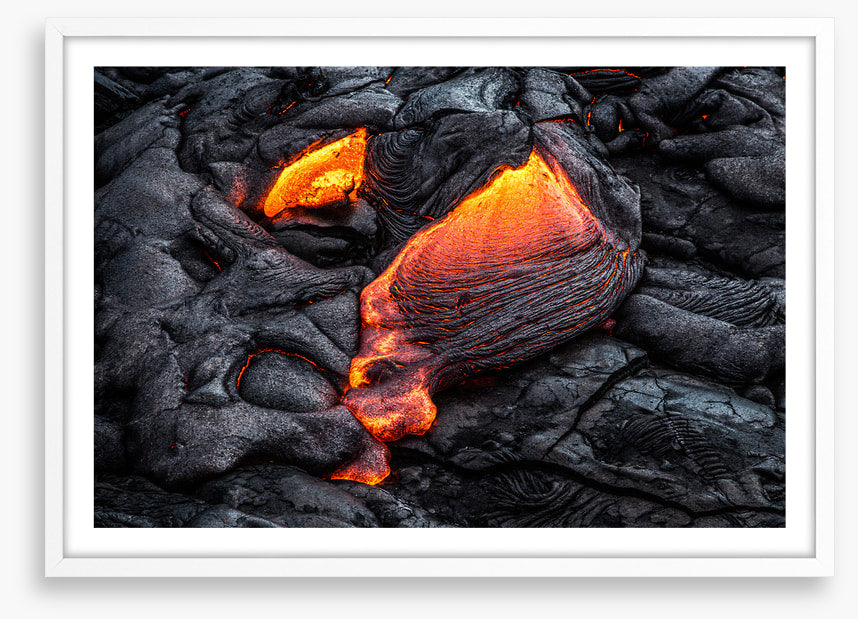 Searing lava