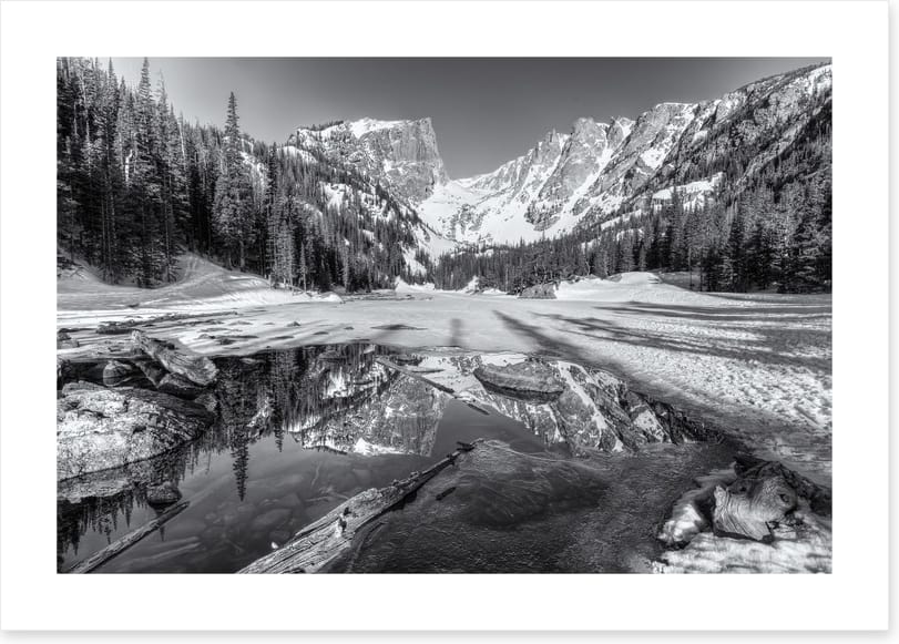 Hallett Peak reflections