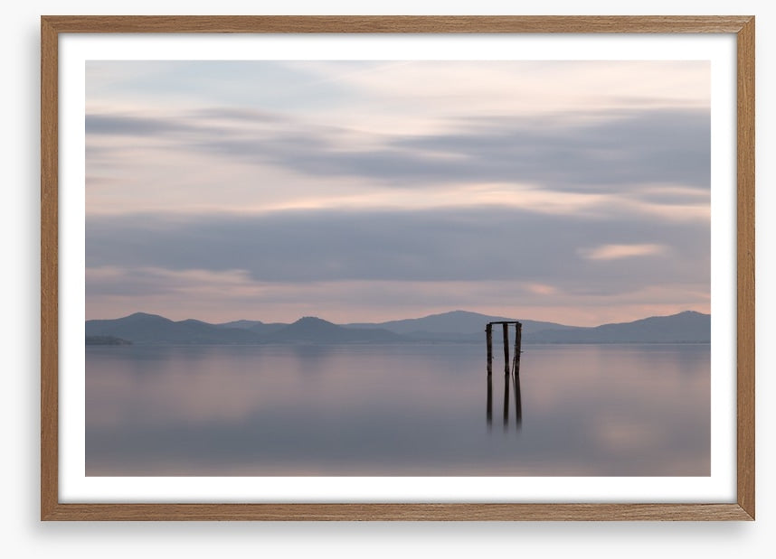 Across the lake
