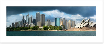 Stormy Sydney panorama