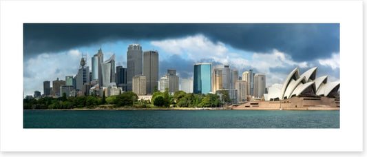 Stormy Sydney panorama