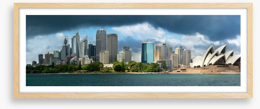Stormy Sydney panorama