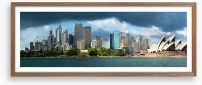 Stormy Sydney panorama