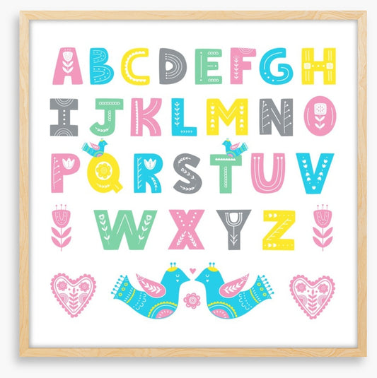 Alphabet and Numbers