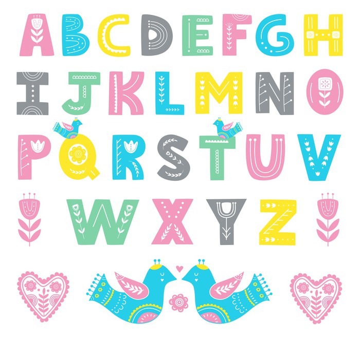 Alphabet and Numbers