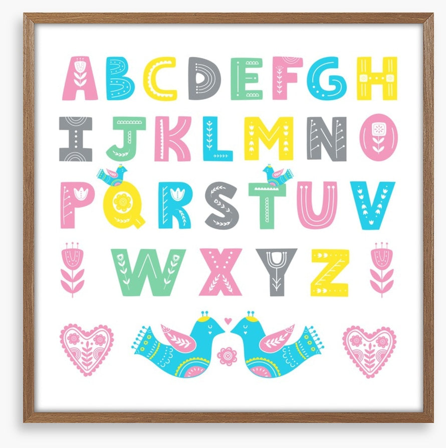 Alphabet and Numbers