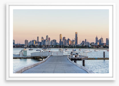 The city from St Kilda