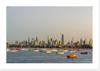 Moored in Melbourne