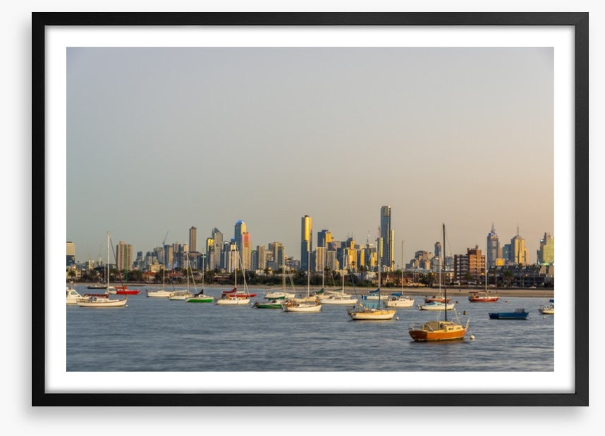 Moored in Melbourne