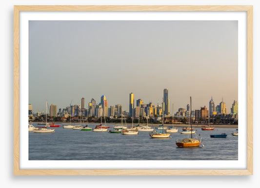 Moored in Melbourne