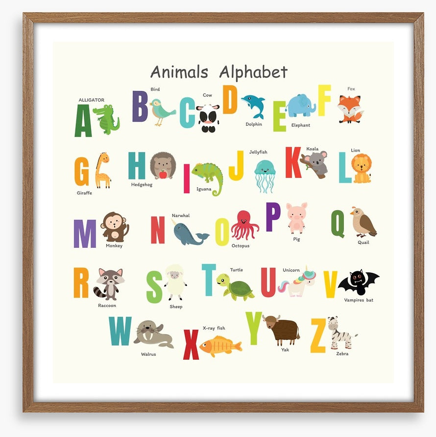 Animals alphabet