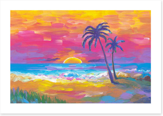 Sunset aura