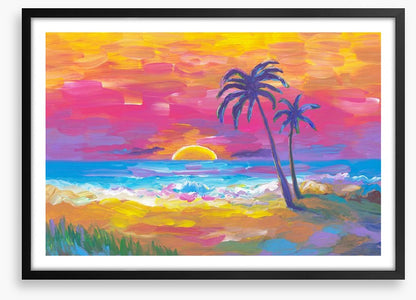 Sunset aura