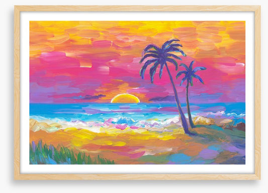Sunset aura