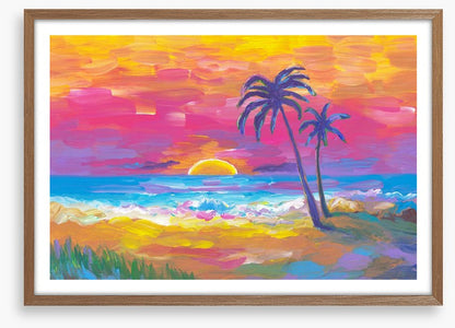 Sunset aura