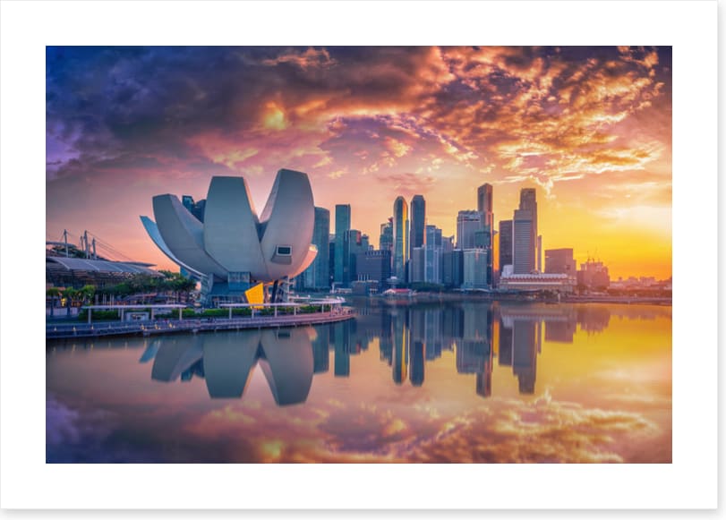 Singapore sunset