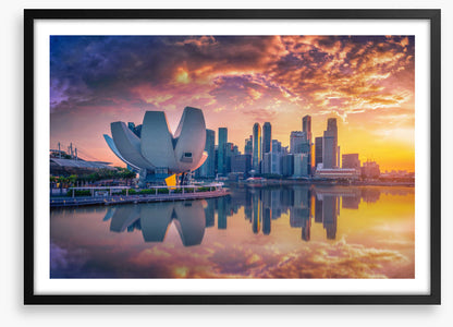Singapore sunset