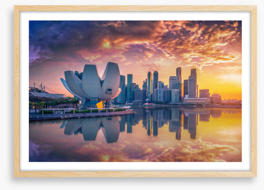 Singapore sunset