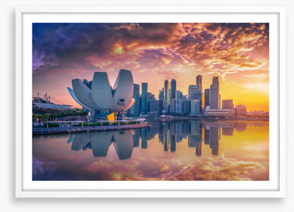 Singapore sunset