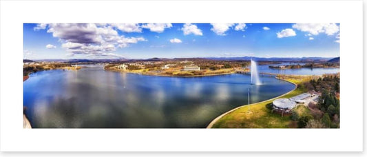 Lake Burley Griffin panorama