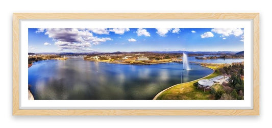 Lake Burley Griffin panorama
