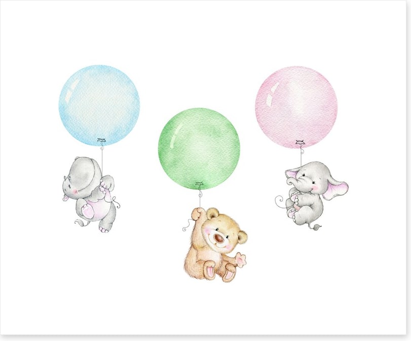 Floating with friends
