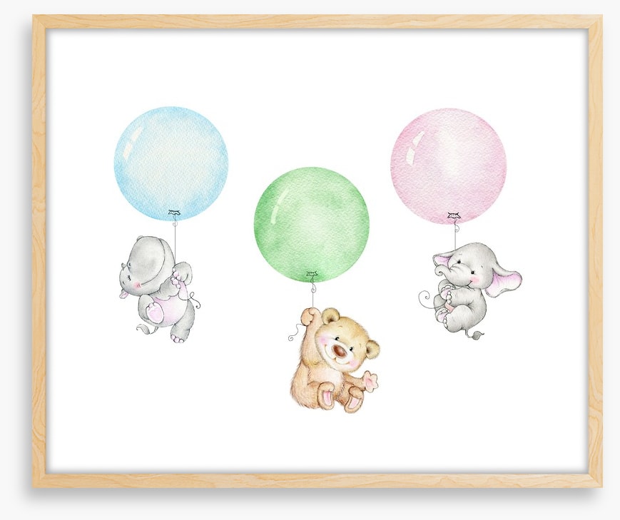 Floating with friends
