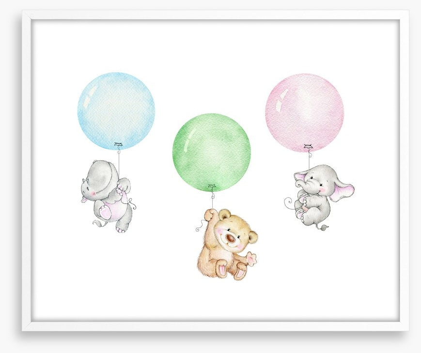 Floating with friends