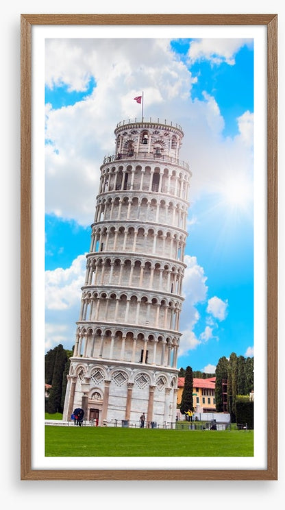 The leaning tower