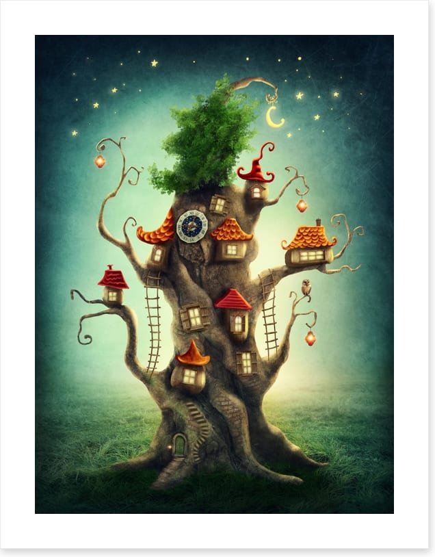Fairy tree house