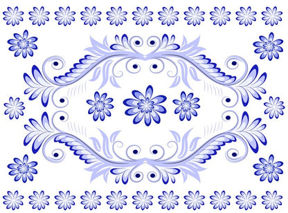 Gzhel beauty 2