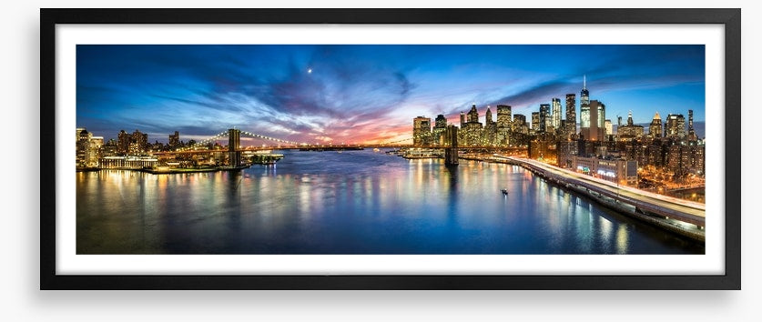 Brooklyn nights panorama