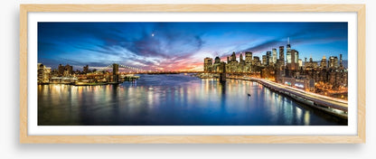 Brooklyn nights panorama