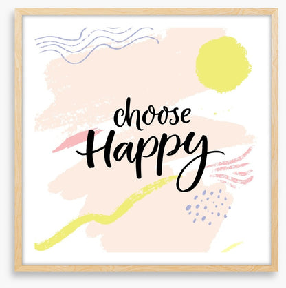 Choose happy
