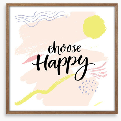 Choose happy