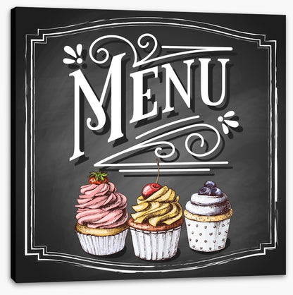 Cupcake menu