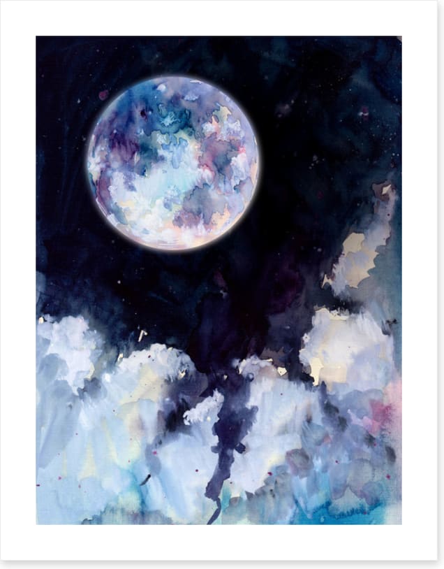 Moon gazing