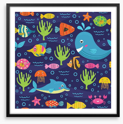 Whale and friends