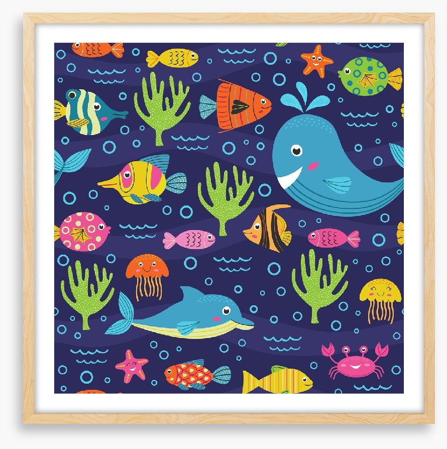 Whale and friends