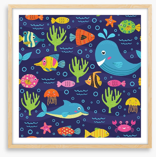 Whale and friends