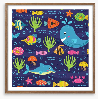 Whale and friends