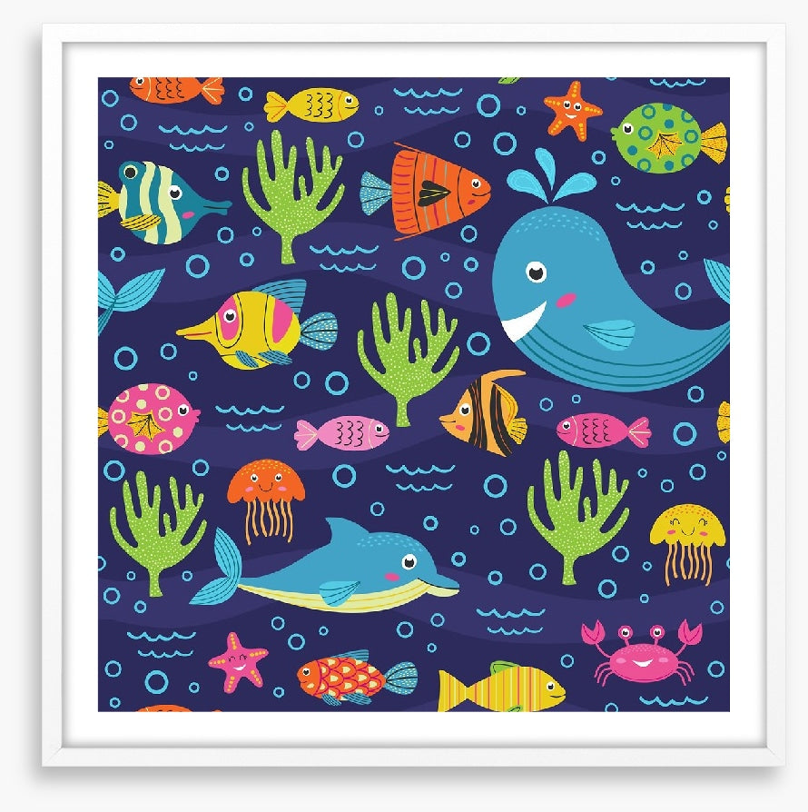 Whale and friends