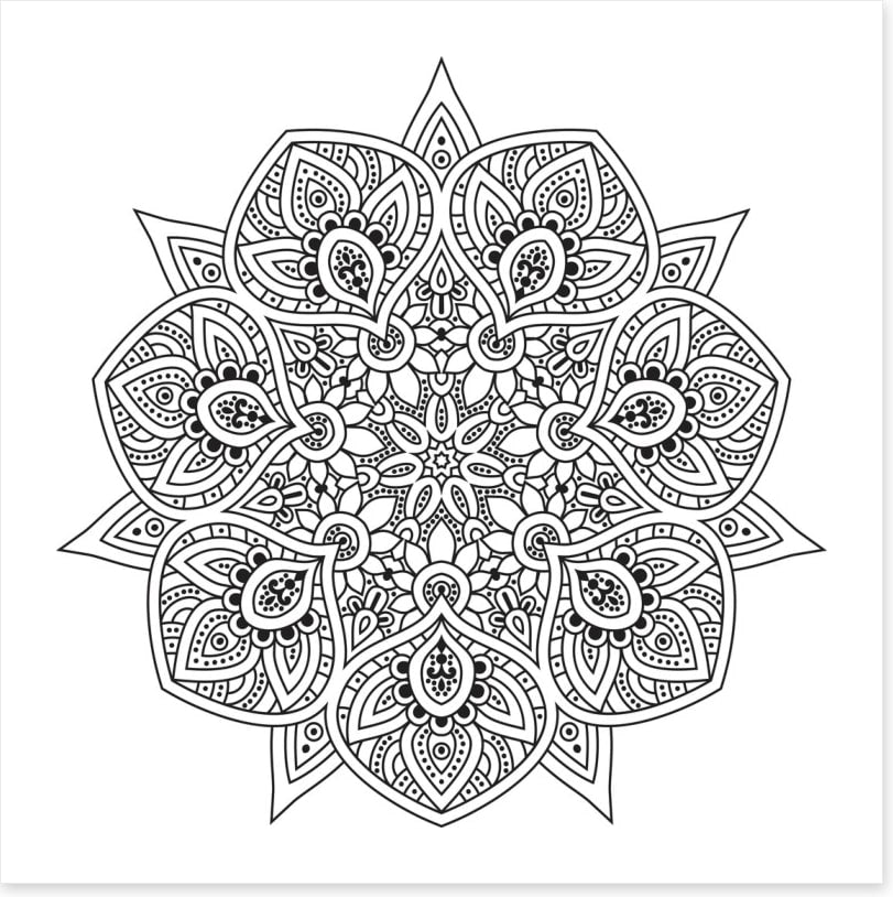 Colour me mandala