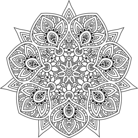 Colour me mandala