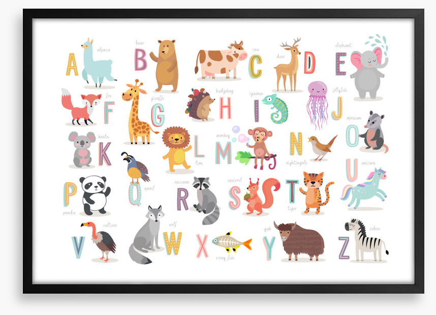 A is for alpaca